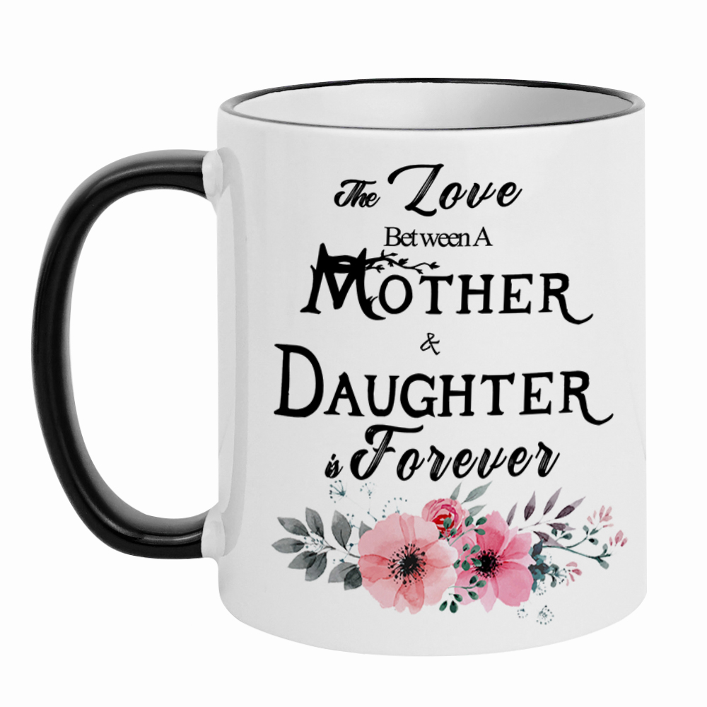 64HYDRO 11oz Mother Daughter Forever Mom Gifts Ceramic Coffee Cup